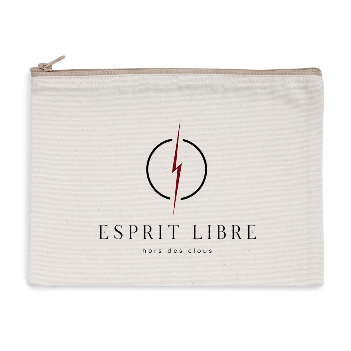 Image back Pochette en coton recyclé - Esprit Libre