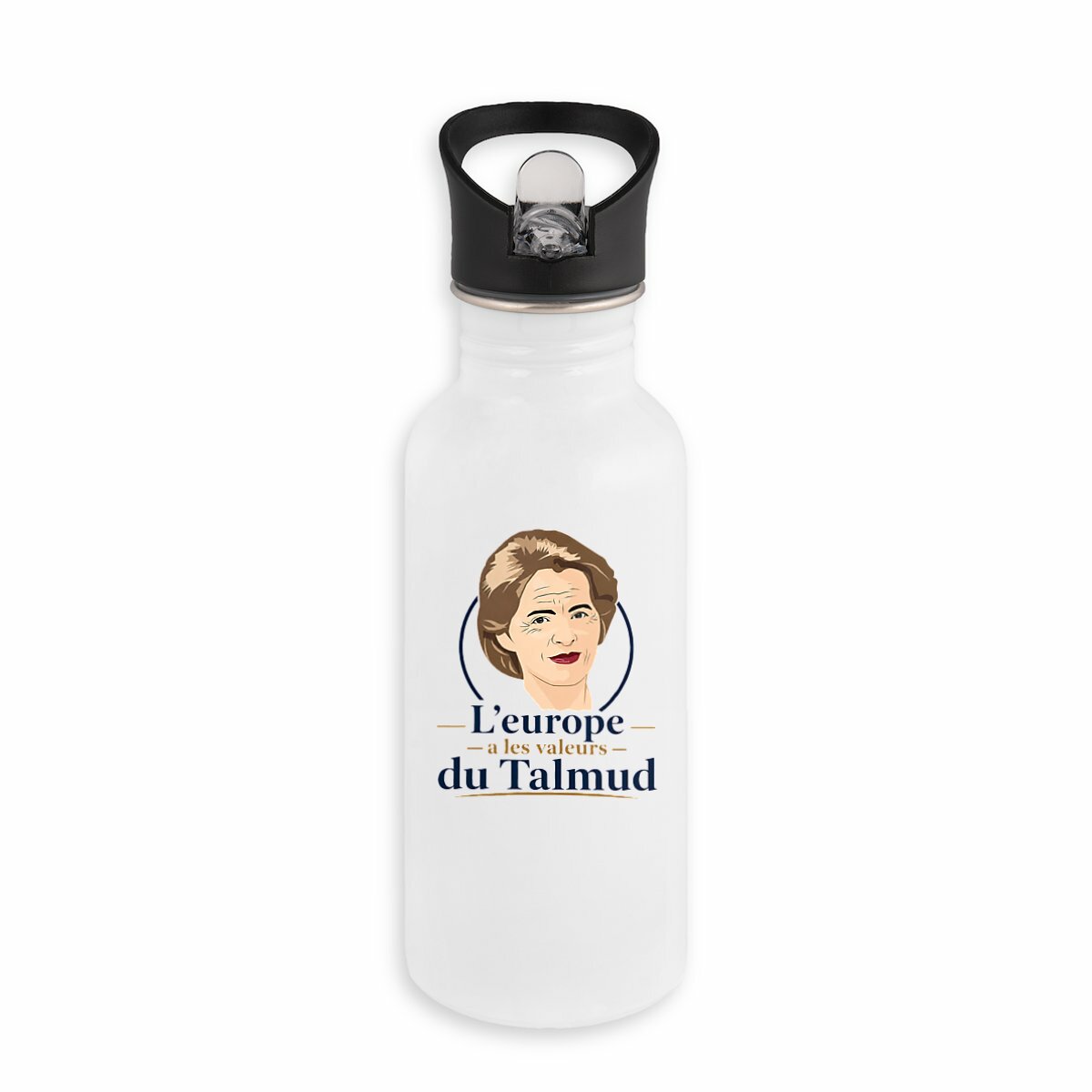 Image back Bouteille en inox - Ursula