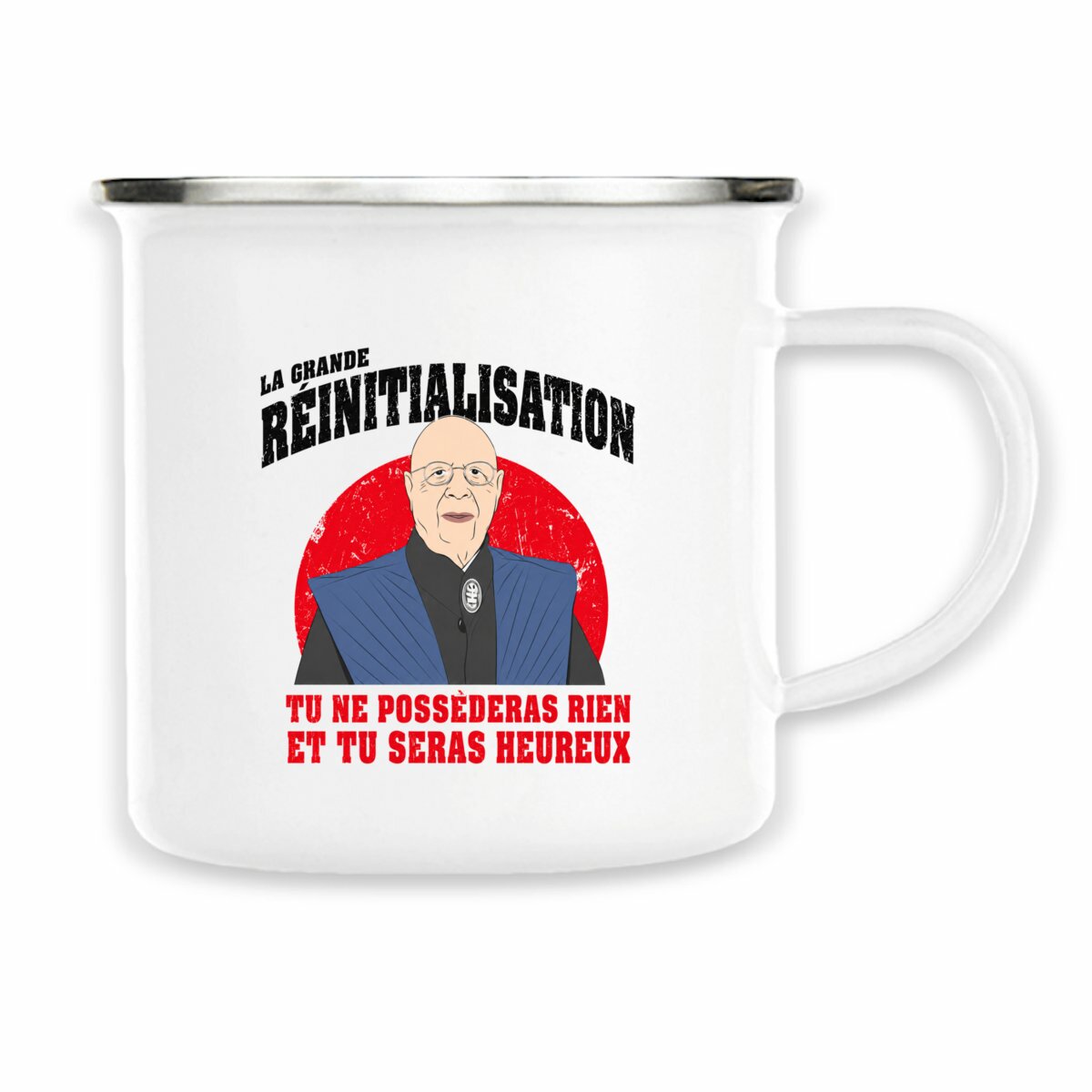 Image back Mug en métal - Klaus Schwab