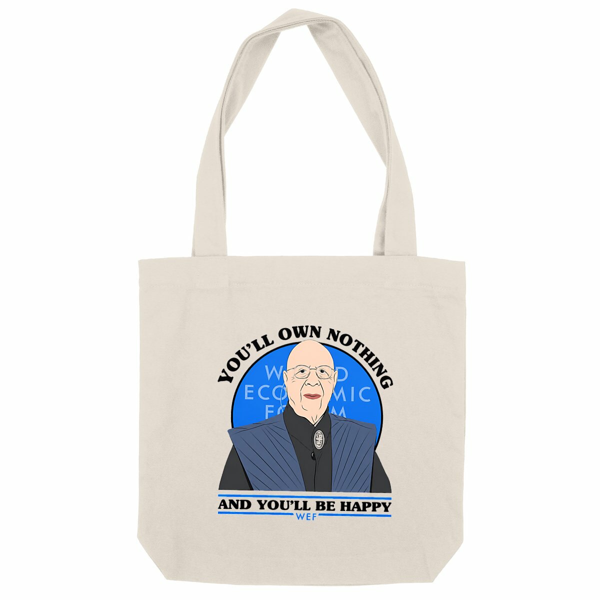 Image front Totebag - Klaus Schwab