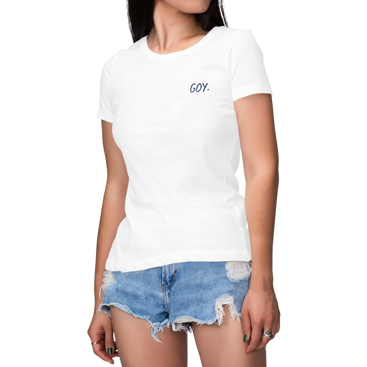 Image front T-shirt Femme Coton BIO - Goy