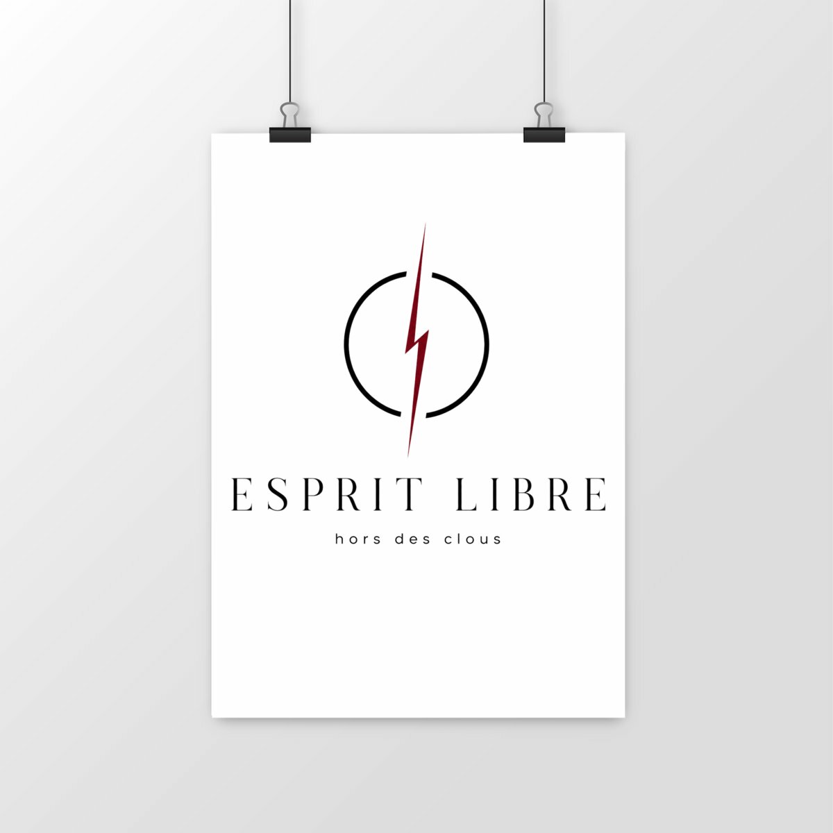 Image front Poster vertical - Esprit libre