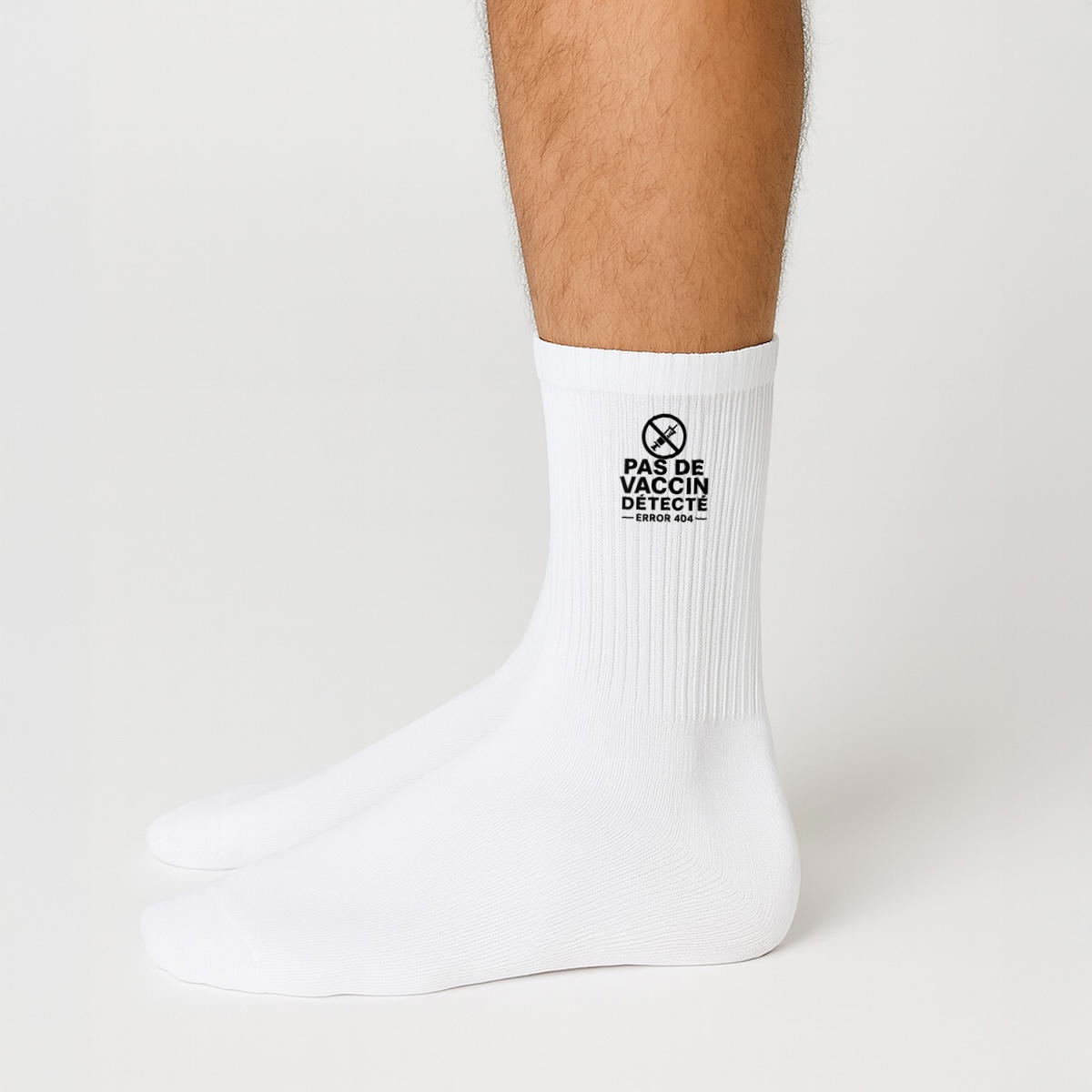 Image front Chaussettes - Pas de Vaccin détecté