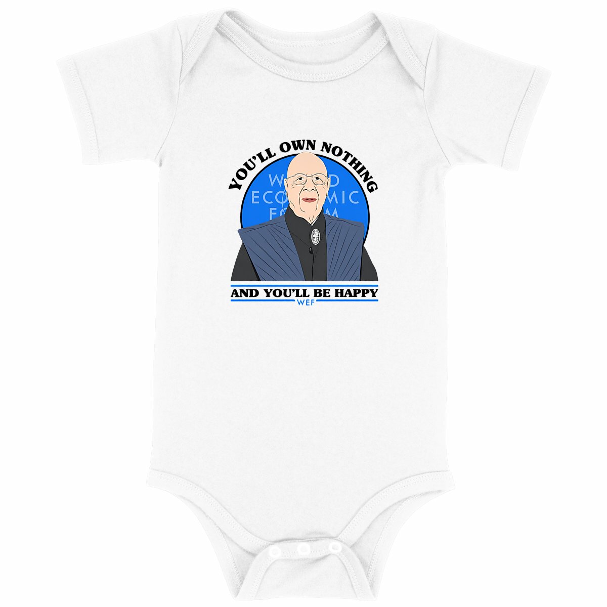 Image back Body bébé Coton BIO - Klaus Schwab