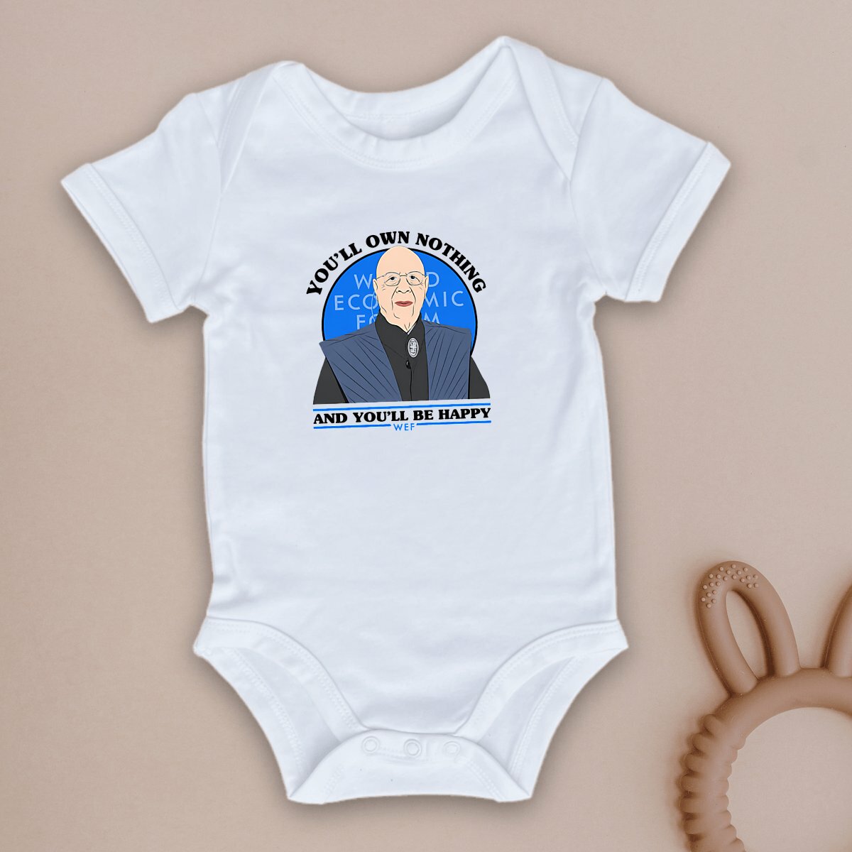 Image front Body bébé Coton BIO - Klaus Schwab