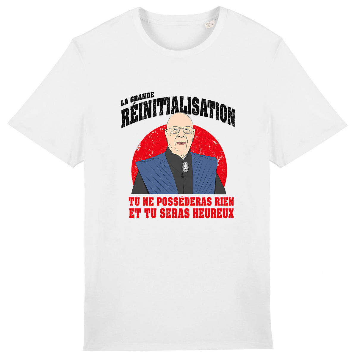 Image back T-shirt Unisexe Coton BIO - Klaus Schwab