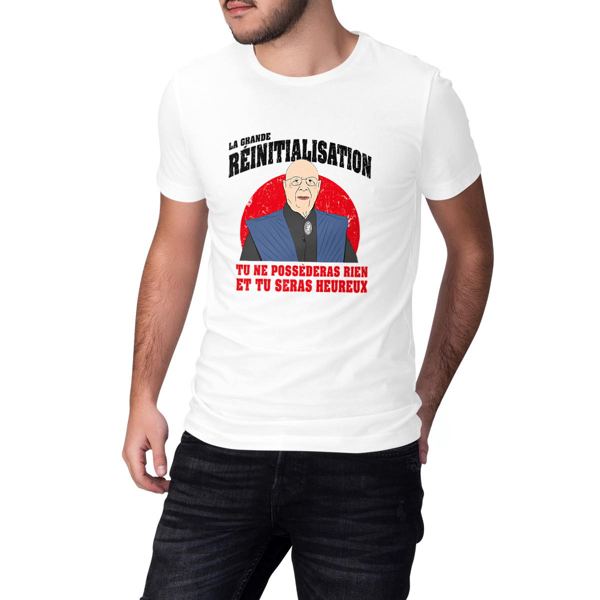 Image front T-shirt Unisexe Coton BIO - Klaus Schwab