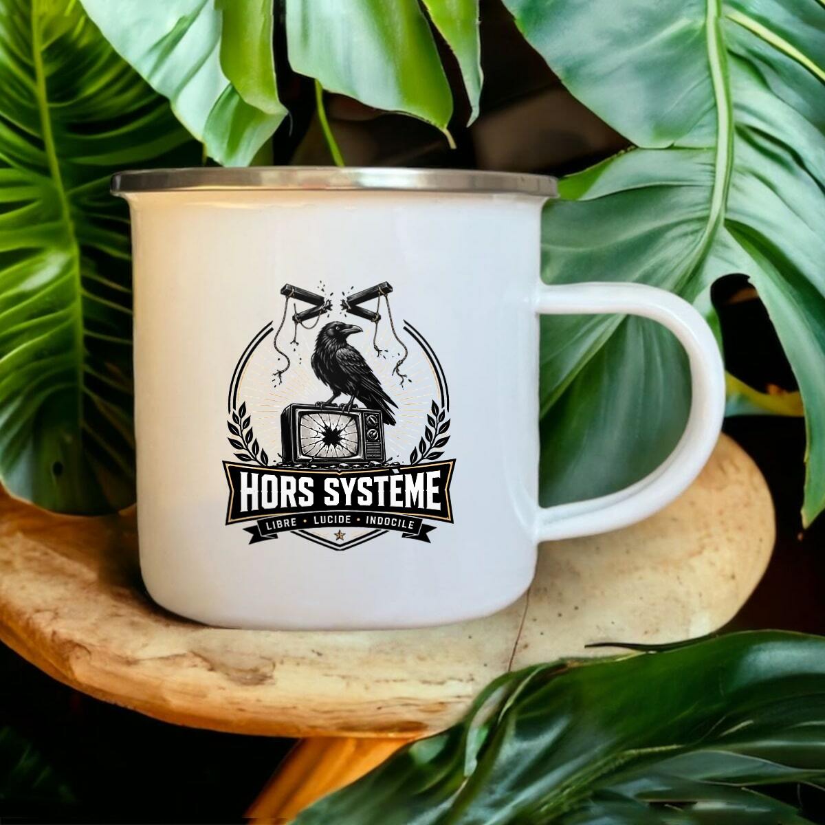 Image front Mug en métal - Hors Système