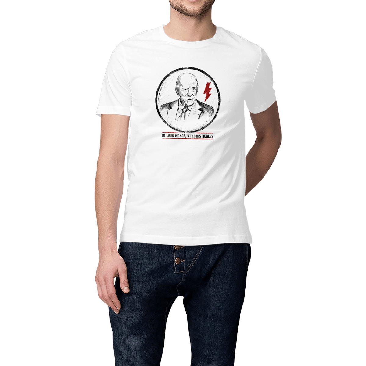 Image front T-shirt Homme Coton BIO - Rotschild