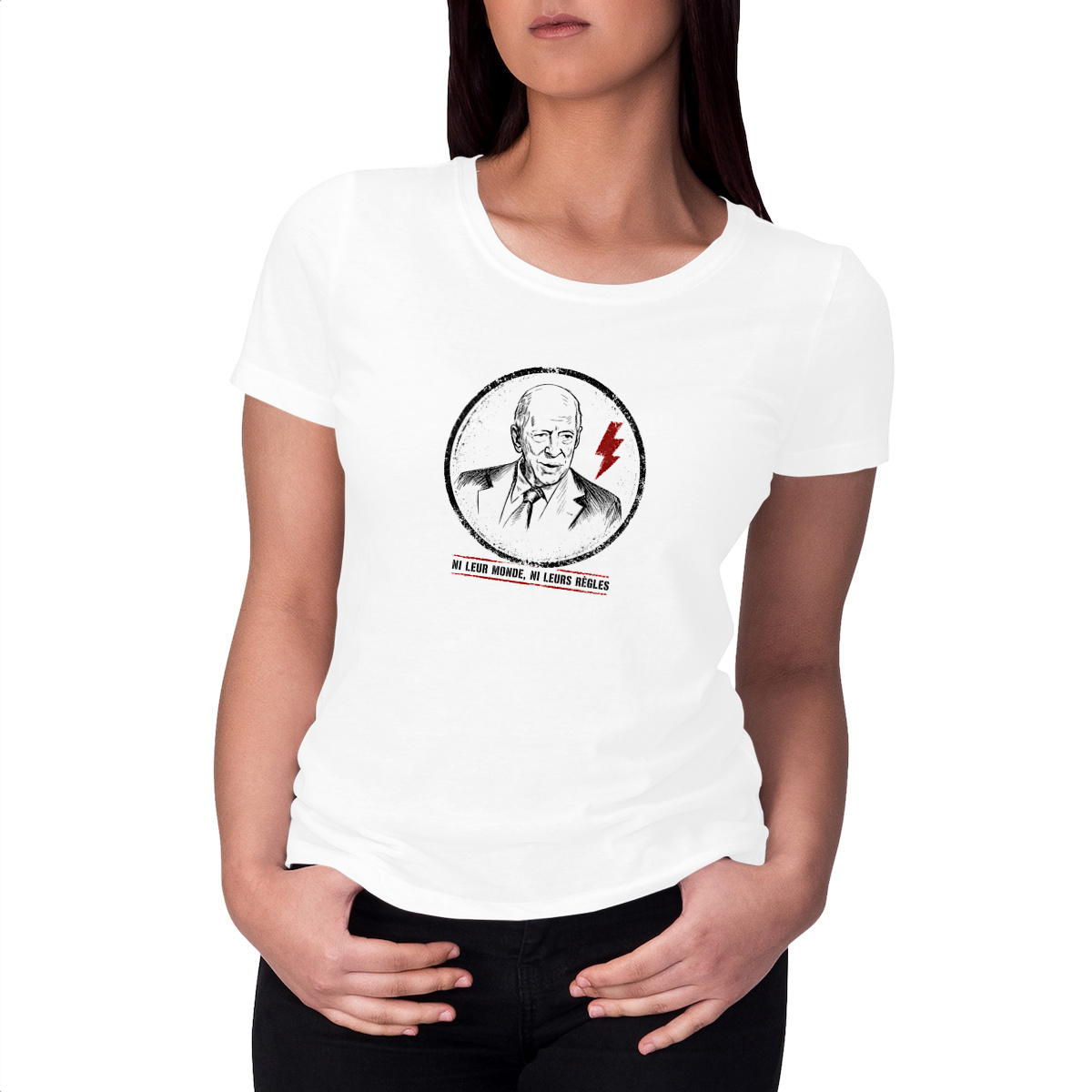 Image front T-shirt Femme Coton BIO - Rothschild