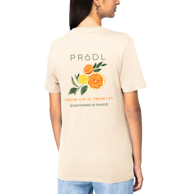 🍊 T-shirt Unisexe Épais “Orange Summer”