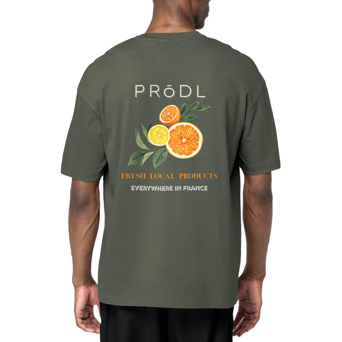 🍊 T-shirt Oversize “Orange Summer”