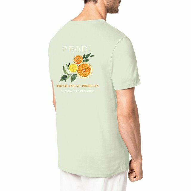 🍊 T-shirt “Orange Summer” – Made in Portugal