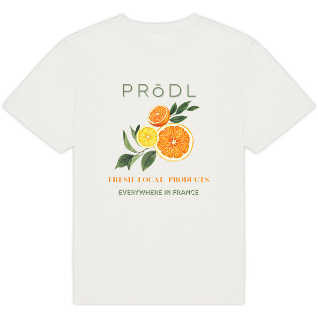 🍊 T-shirt Oversize “Orange Summer” – Prōdl - Image