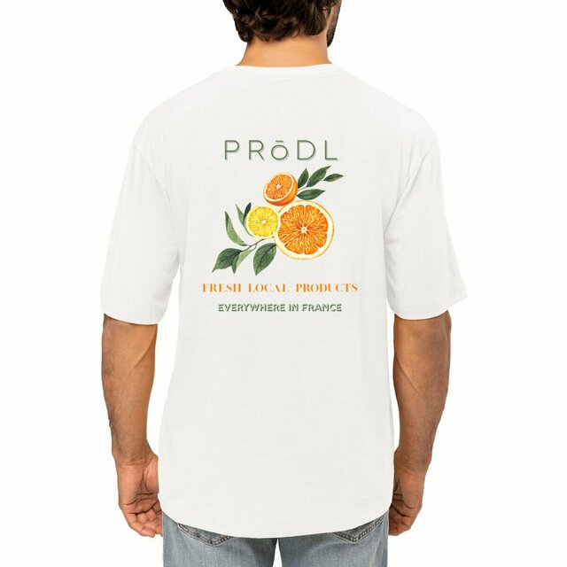 🍊 T-shirt Oversize “Orange Summer” – Prōdl