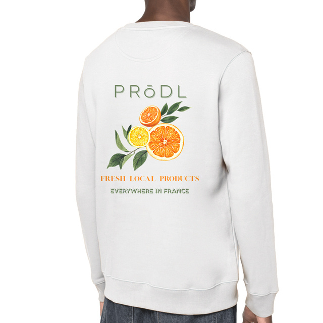🍊 Sweat-shirt Léger Unisexe “Orange Summer”