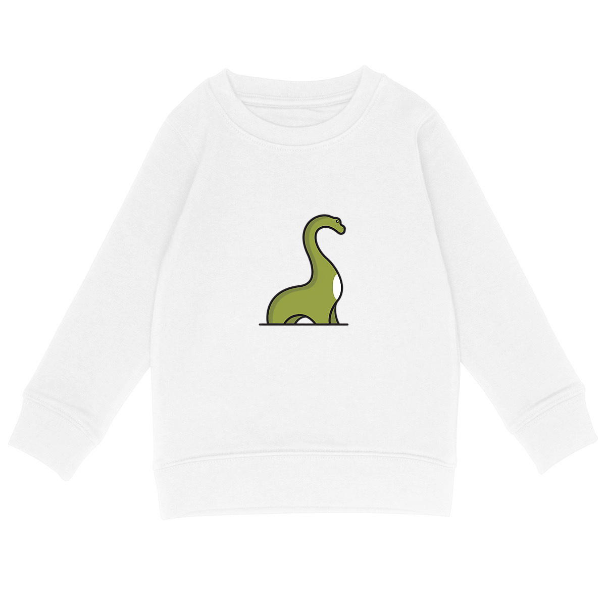 Image front Kids Lightweight Sweatshirt- Dino