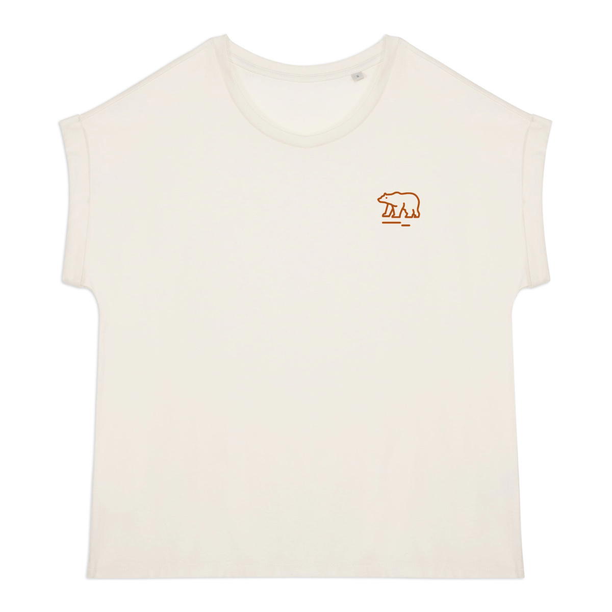 Image front Women Cuffed Sleeves T-Shirt