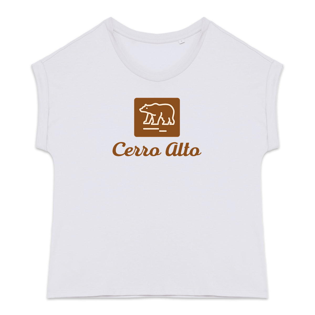 Image back Women Cuffed Sleeves T-Shirt