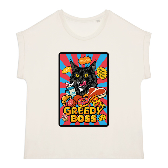 Greedy boss Maine coon  - Image