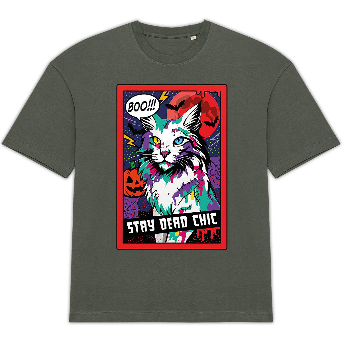 Zombie Cat Halloween - Maine coon - Image