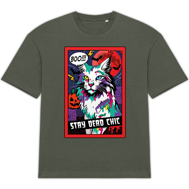 Zombie Cat Halloween - Maine coon - Image