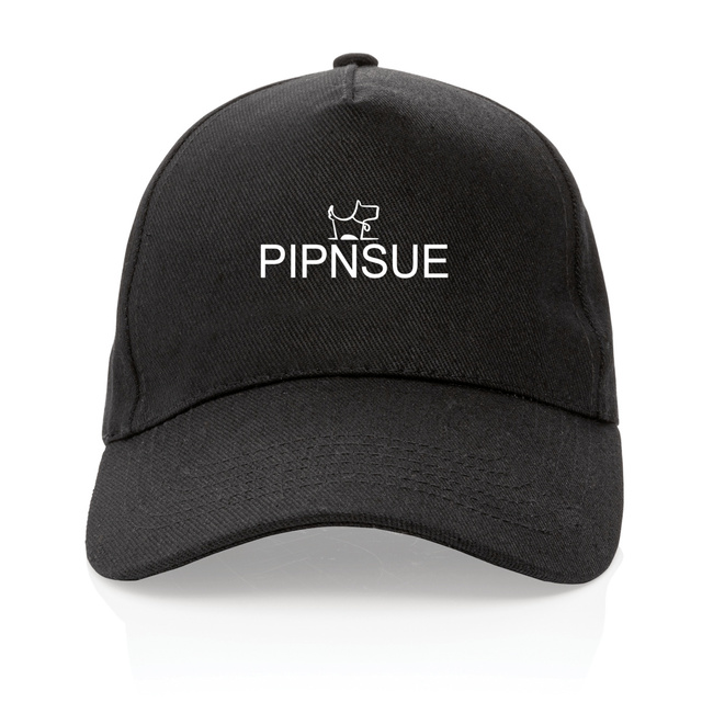 PIPNSUE Unisex Cap Logo White Print