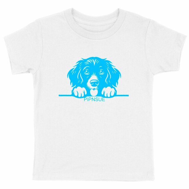 PIPNSUE Kids CHARLIES TSHIRT Blue Print - Image