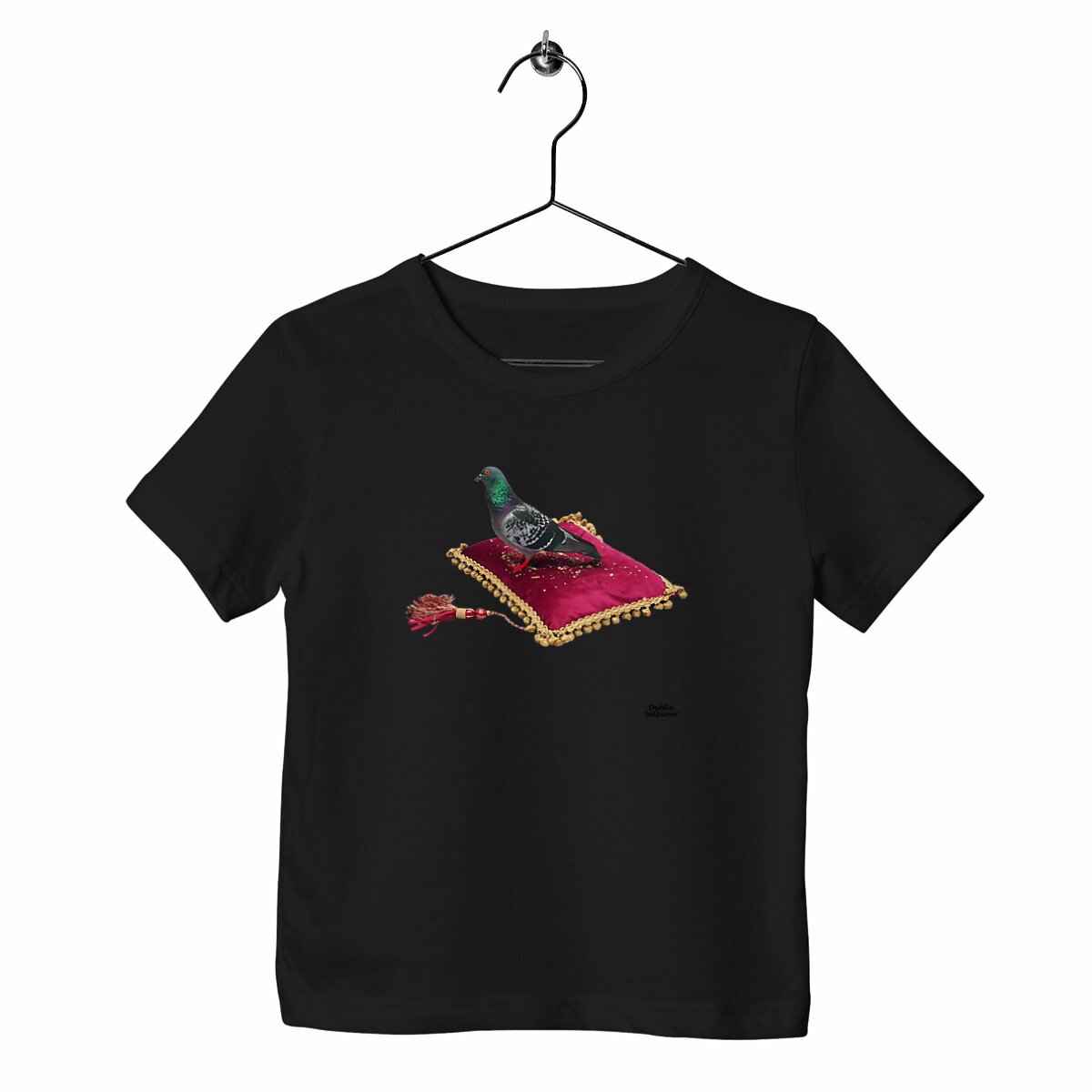 Dublin Inquirer Regal Pigeon Kids T-shirt - Image