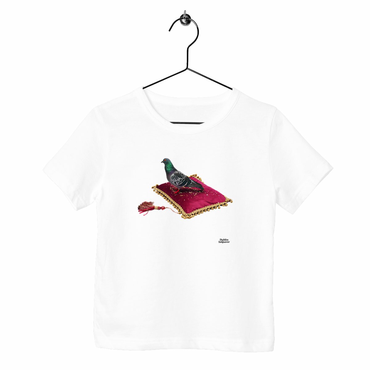 Dublin Inquirer Regal Pigeon Kids T-shirt