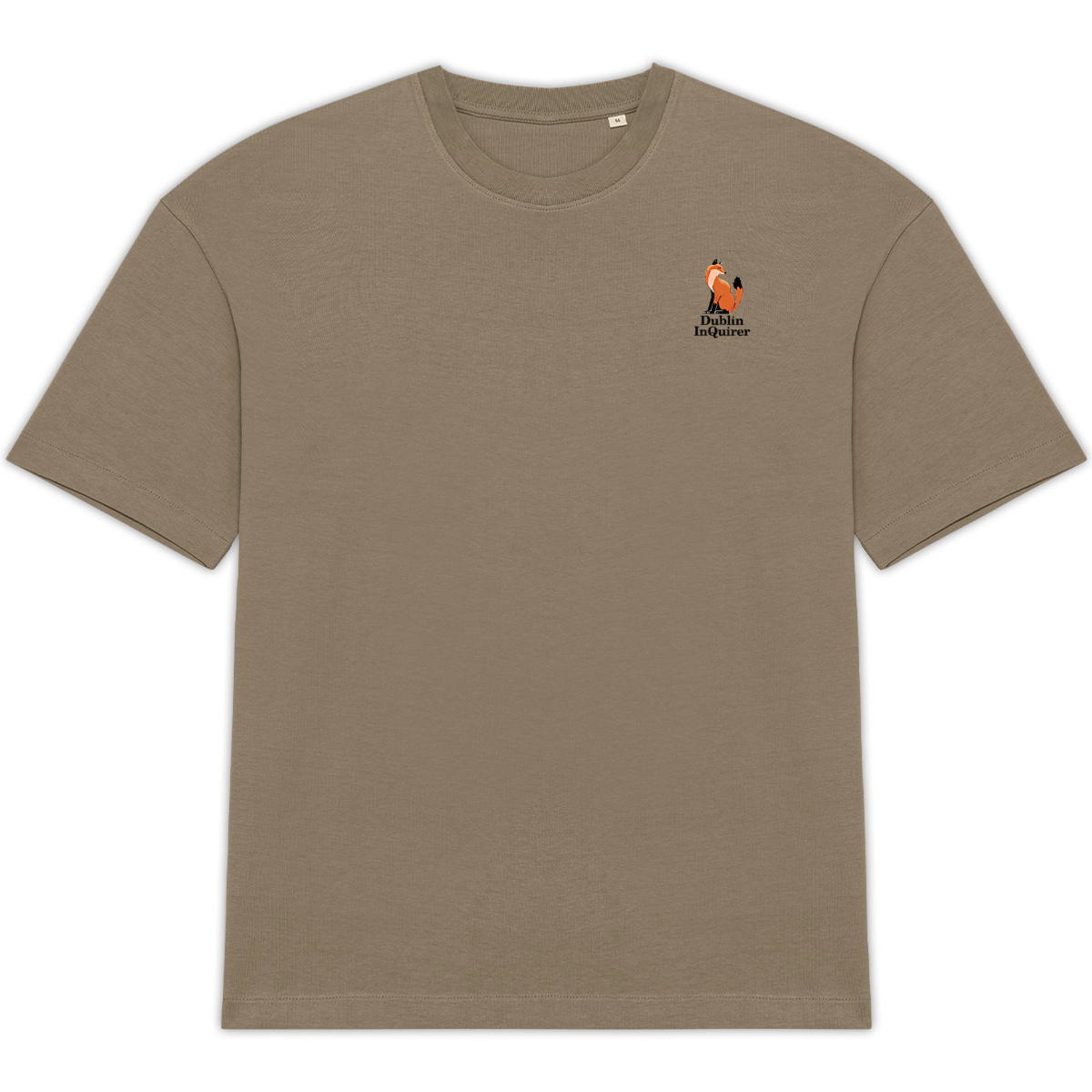 Dublin Inquirer Fox Crest Heavyweight T-shirt  - Image
