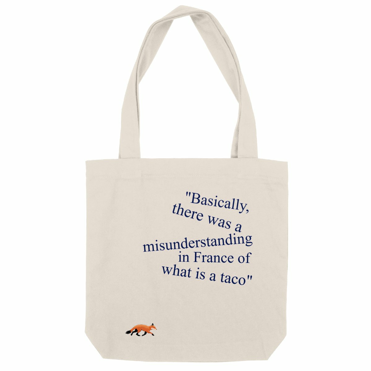 Headline tote bag: "French tacos" - Image