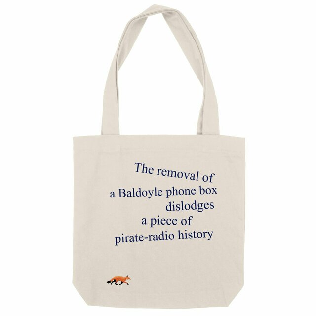 Headline tote bag: "Pirate radio" - Image