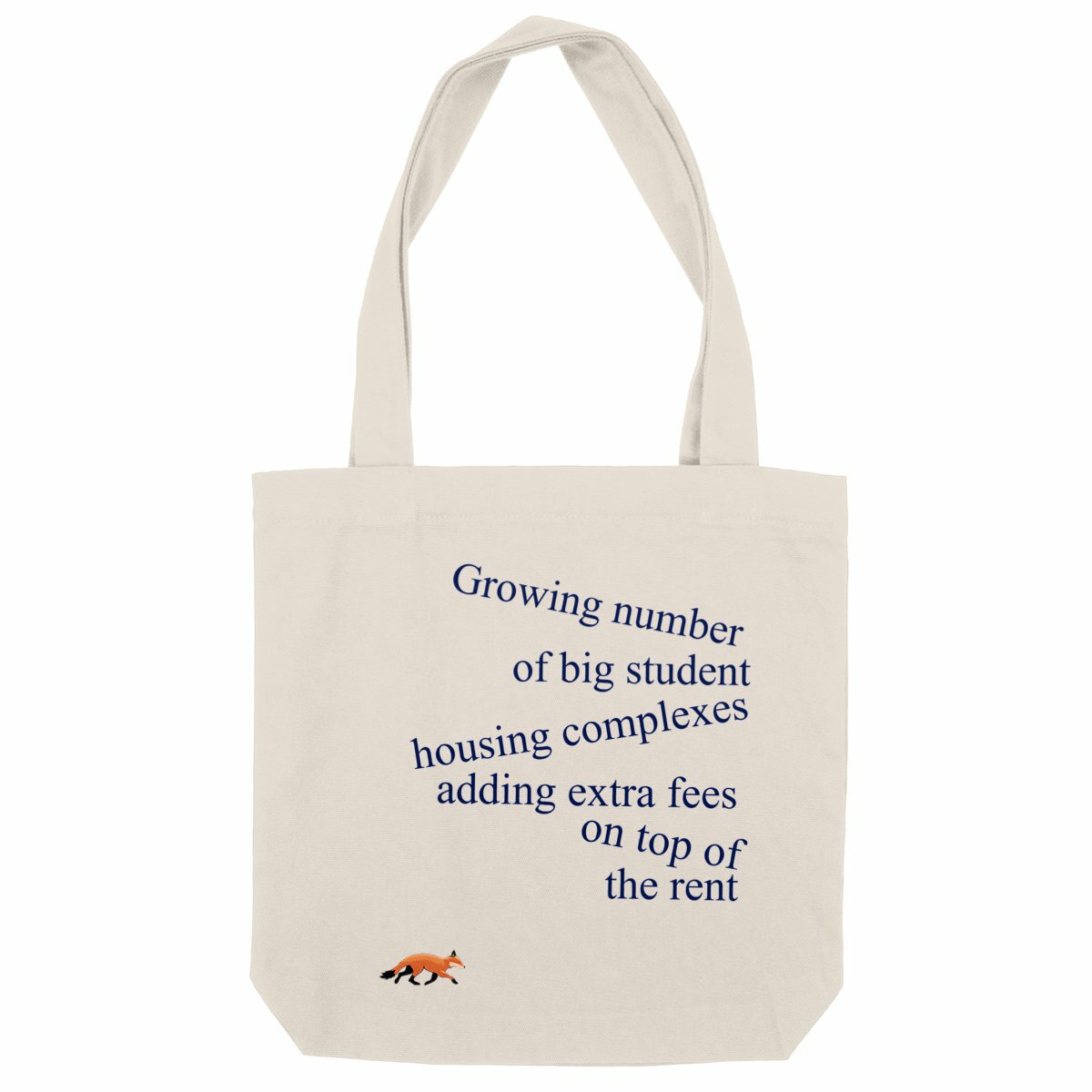 Headline tote bag: "Student housing" - Image