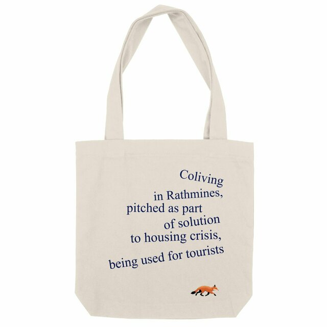 Headline tote bag: "Coliving" - Image