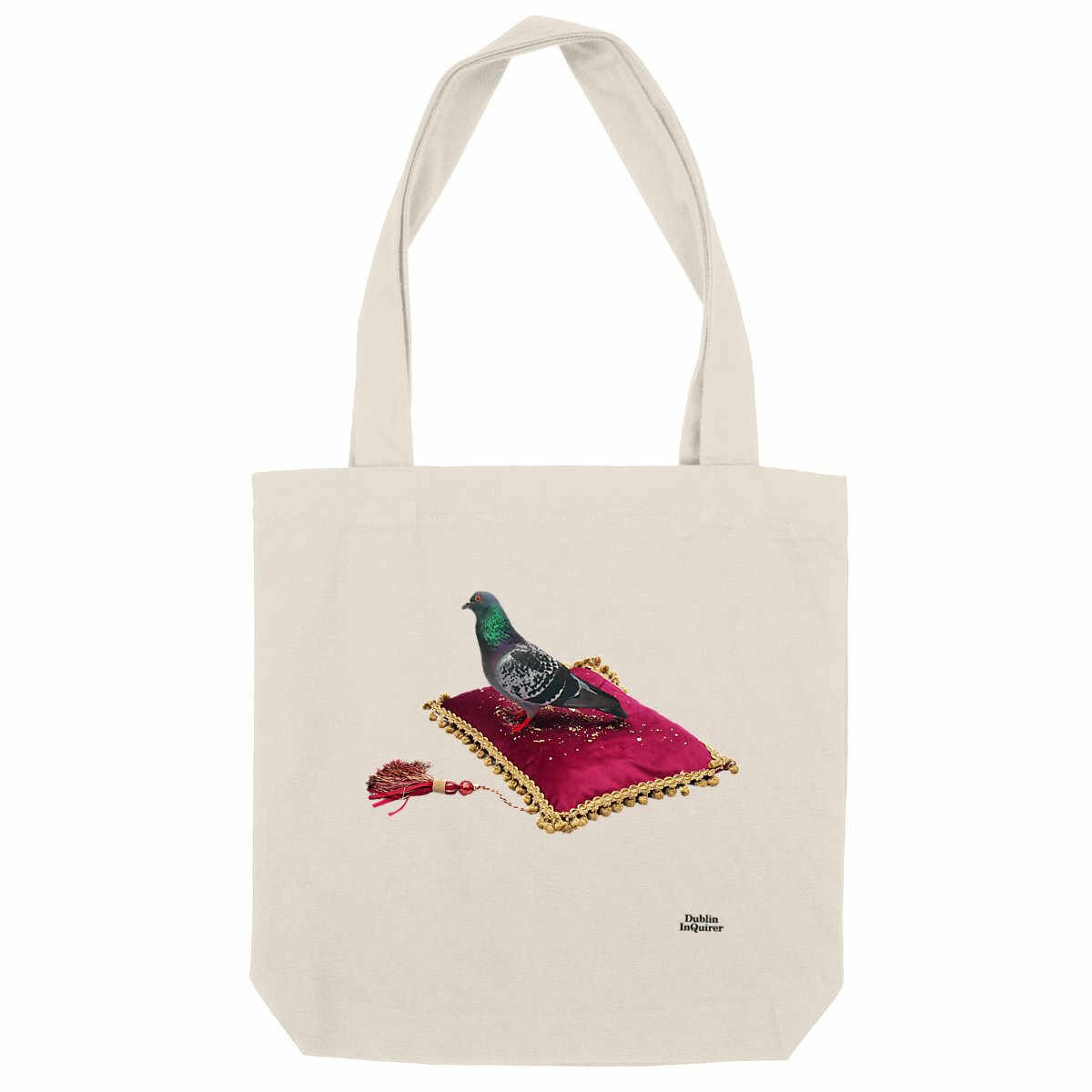 Regal Pigeon Dublin Inquirer Tote Bag - Image