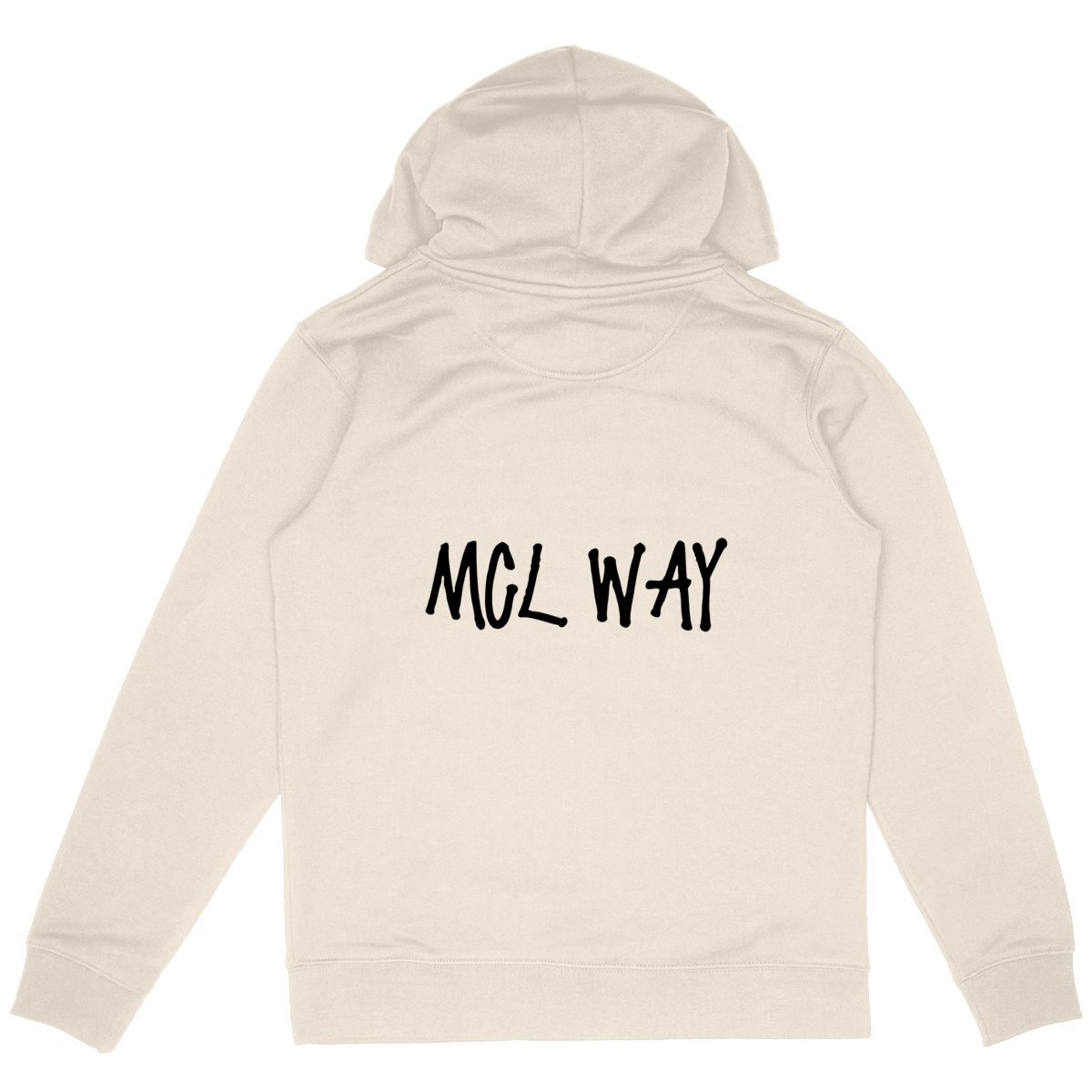 Image back Basic McL Way Hoodie Ivory