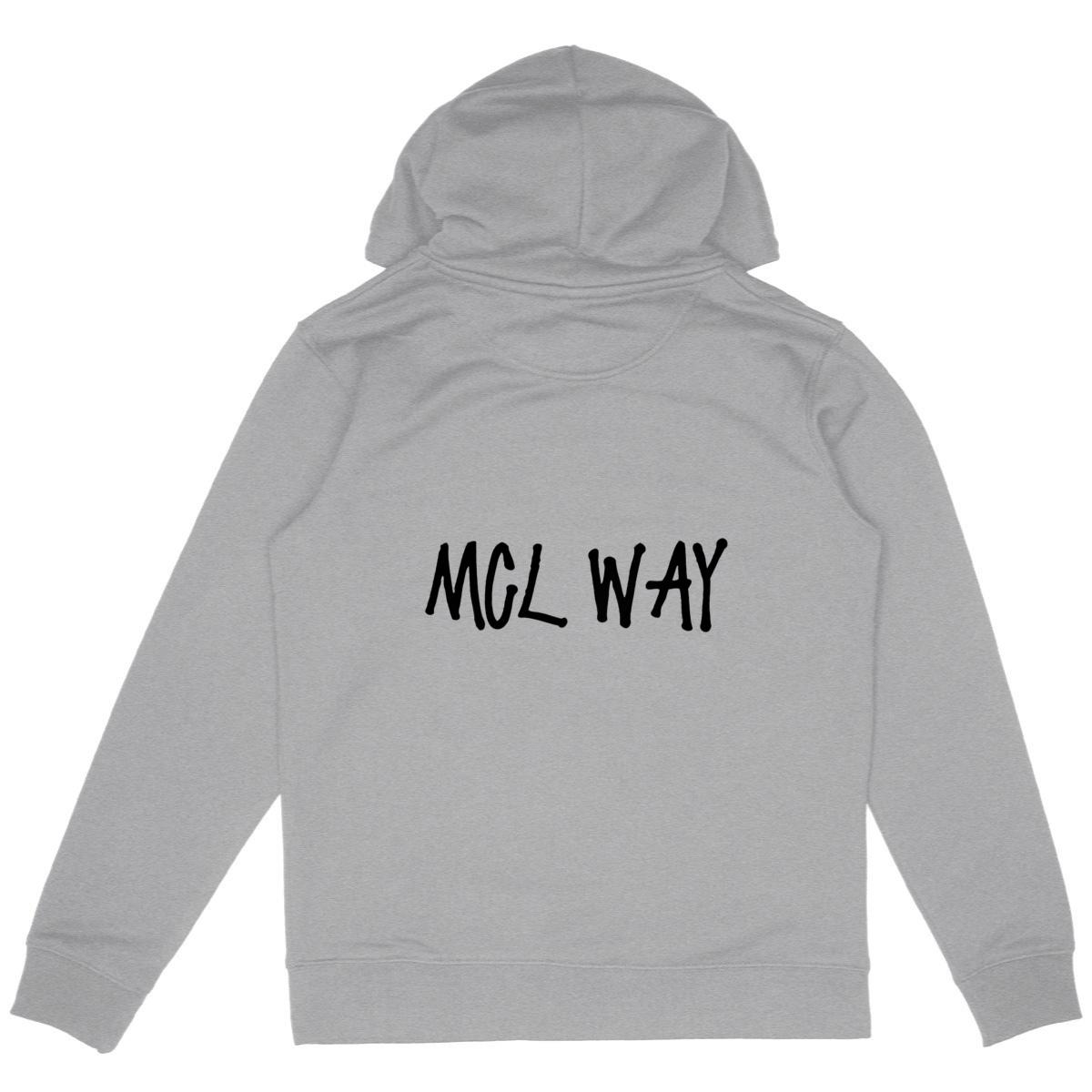 Image back Basic McL Way Hoodie Grey
