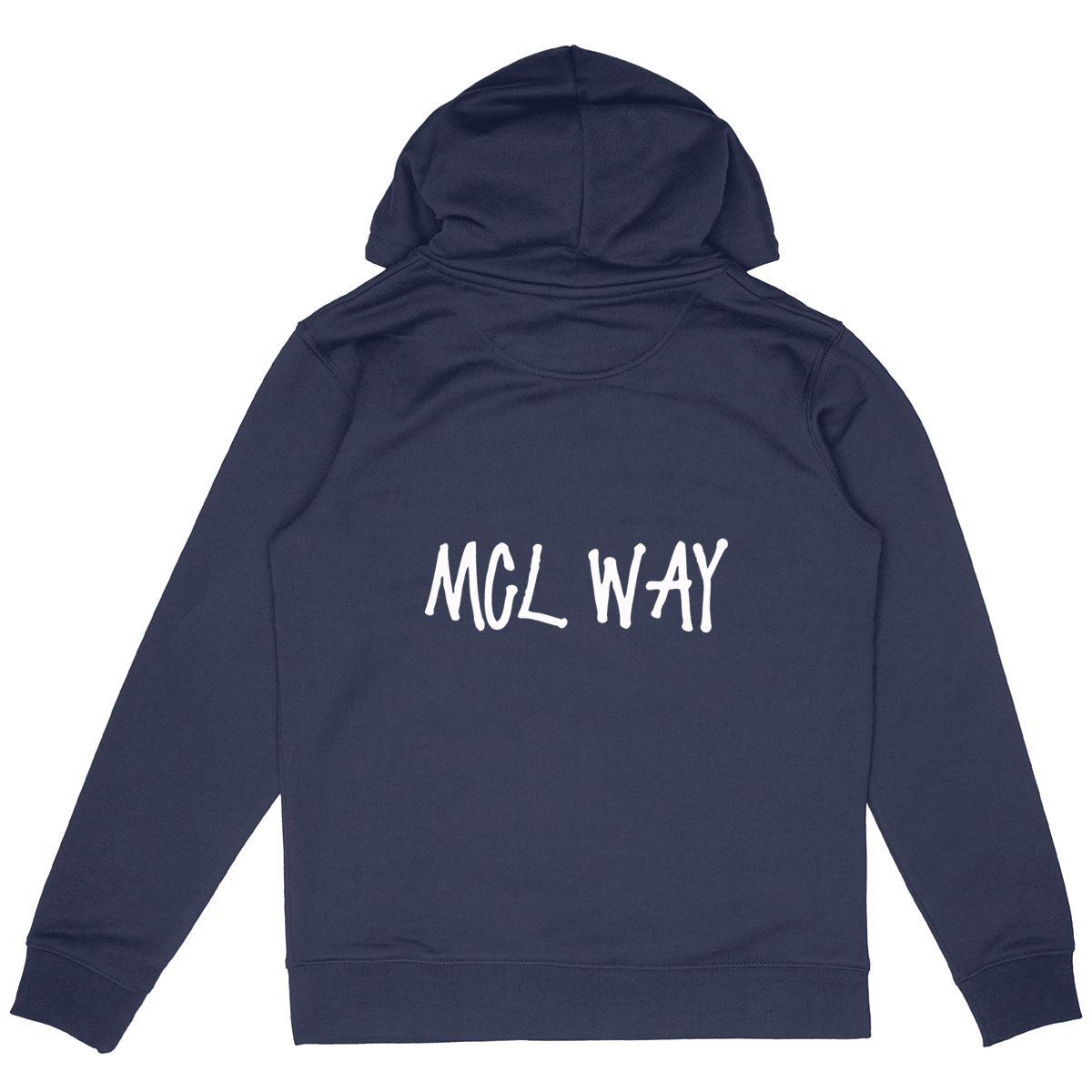 Image back Basic McL Way Hoodie Navy Blue