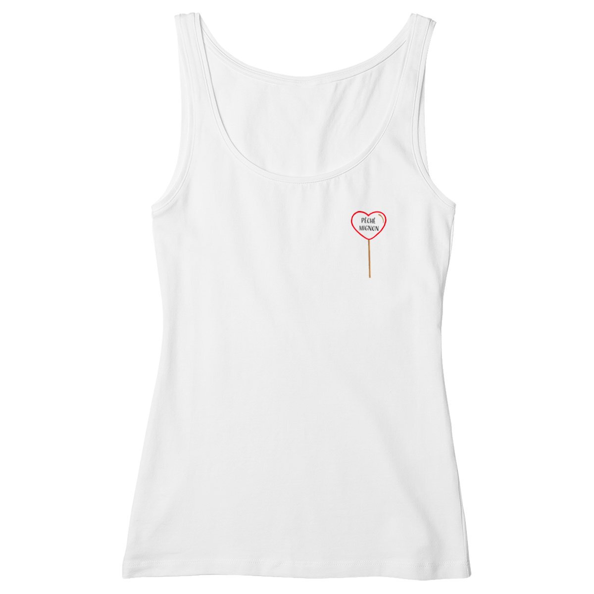 Image back Débardeur Sucette Love