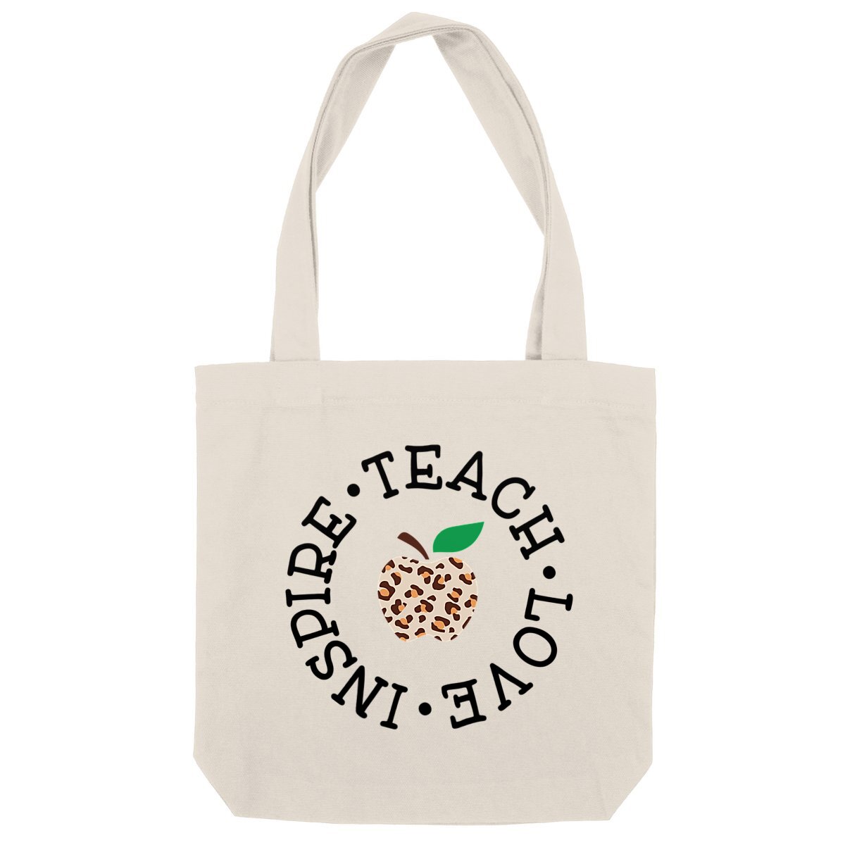 Image back Teach Love Inspire Heavy Totebag