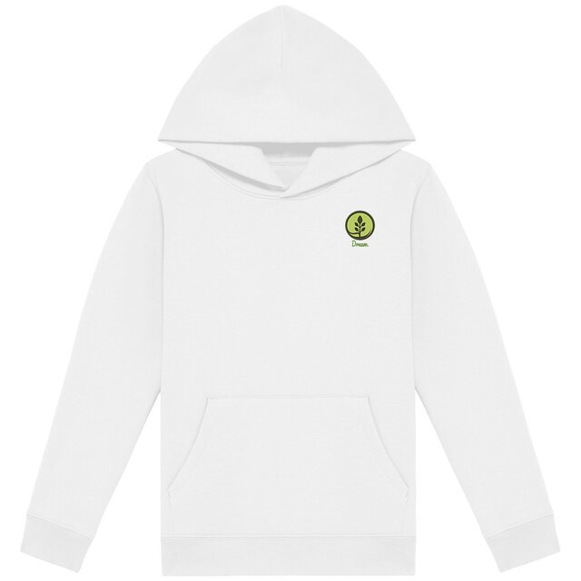 Image back Sweat à capuche bio Enfant premium