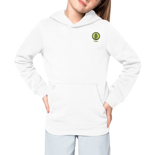 Image front Sweat à capuche bio Enfant premium