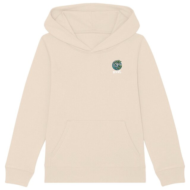 Image back Sweat à capuche bio Enfant Premium Plus