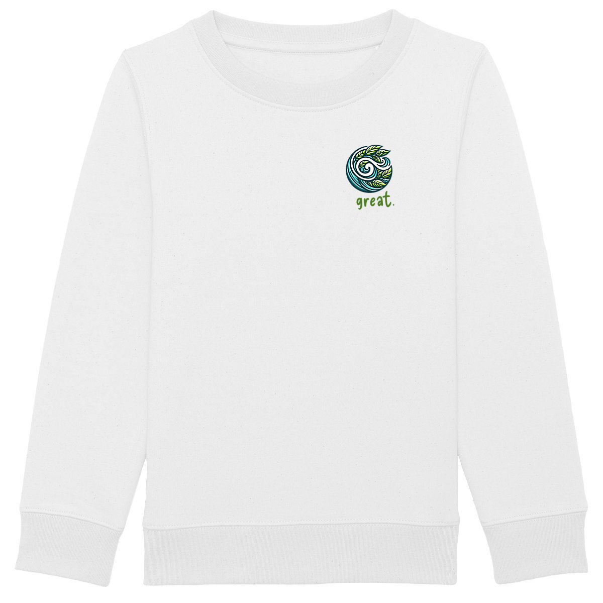 Image back Sweat-shirt bio Enfant Premium Plus