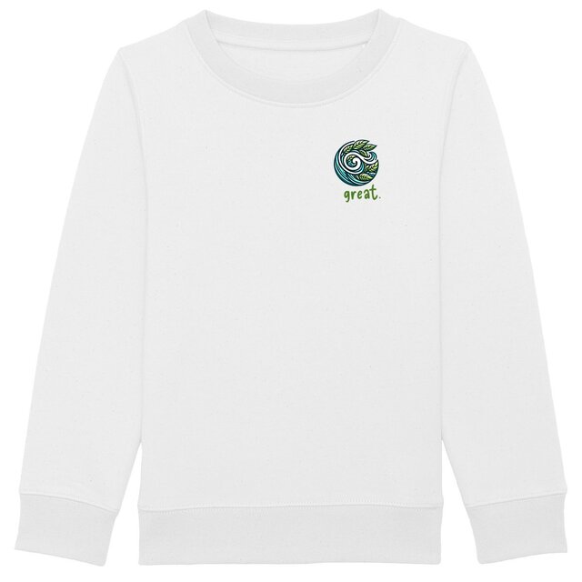 Image back Sweat-shirt bio Enfant Premium Plus