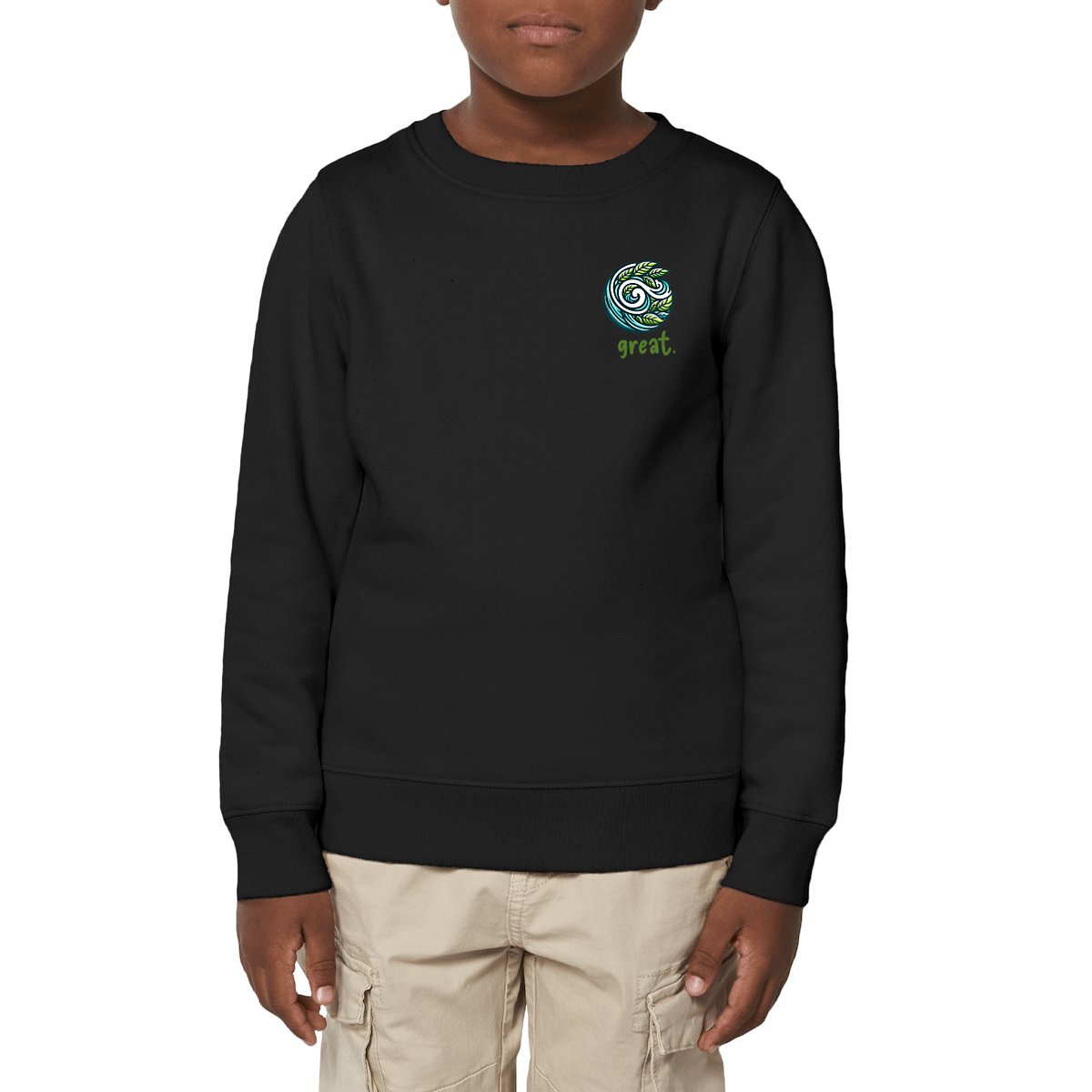 Image front Sweat-shirt bio Enfant Premium Plus
