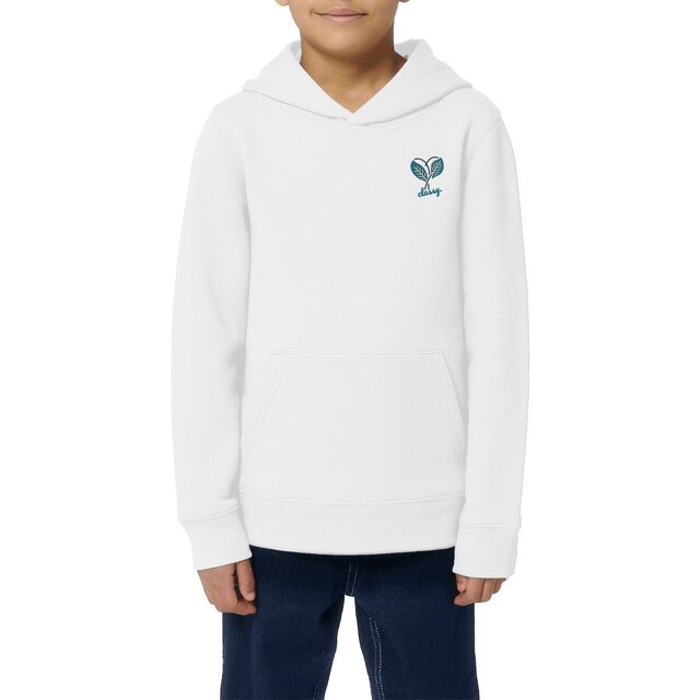 Image front Sweat à capuche bio Enfant premium