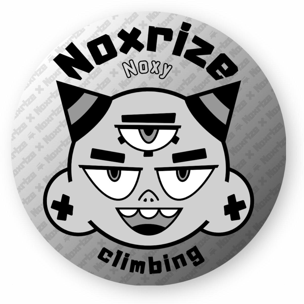 Image front Sticker « Noxy » [rond/gris]