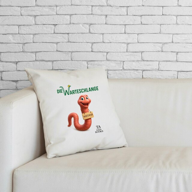 Wartewurm Kissen
